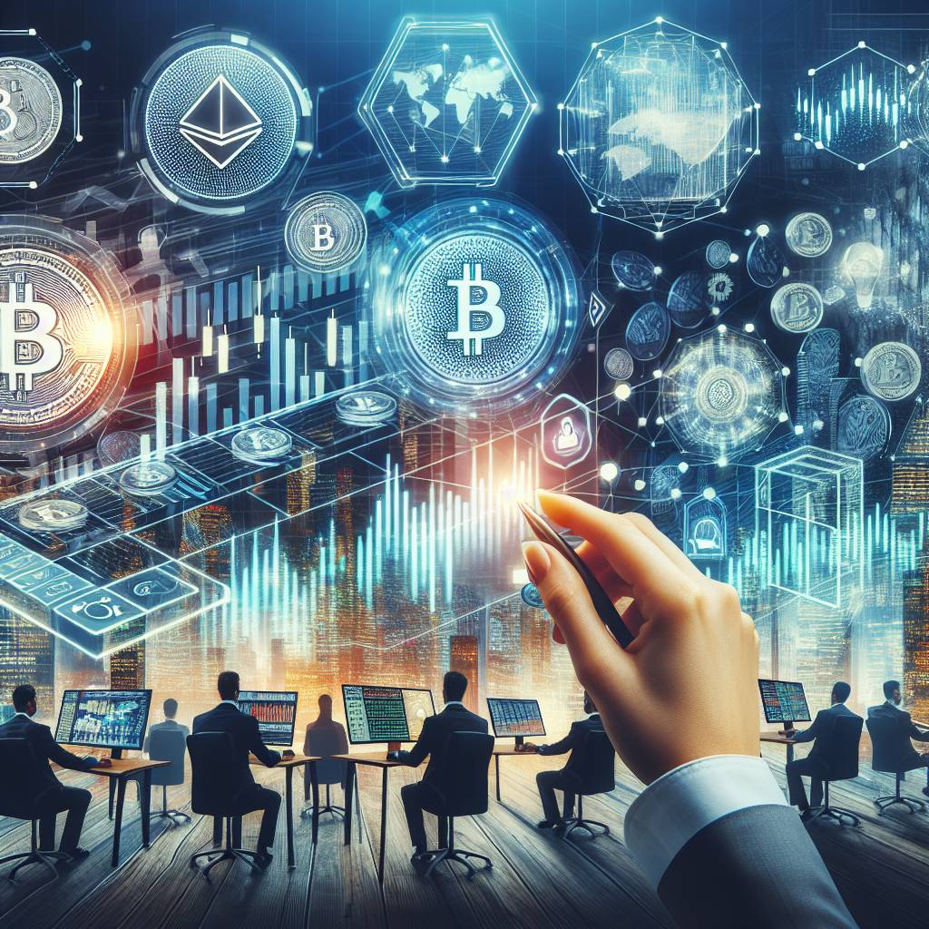 What are the advantages of using online interactive charts and graphs to analyze cryptocurrency market trends?
