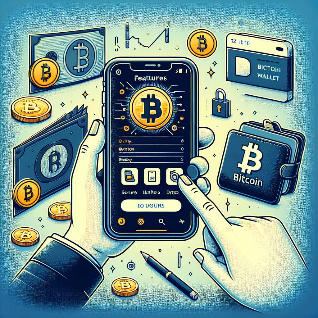 What are the features to look for in the best iOS wallet for bitcoin?