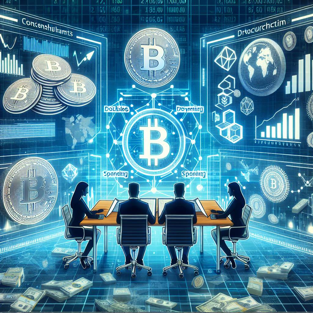 What role do consensus algorithms play in preventing double-spending in cryptocurrencies?