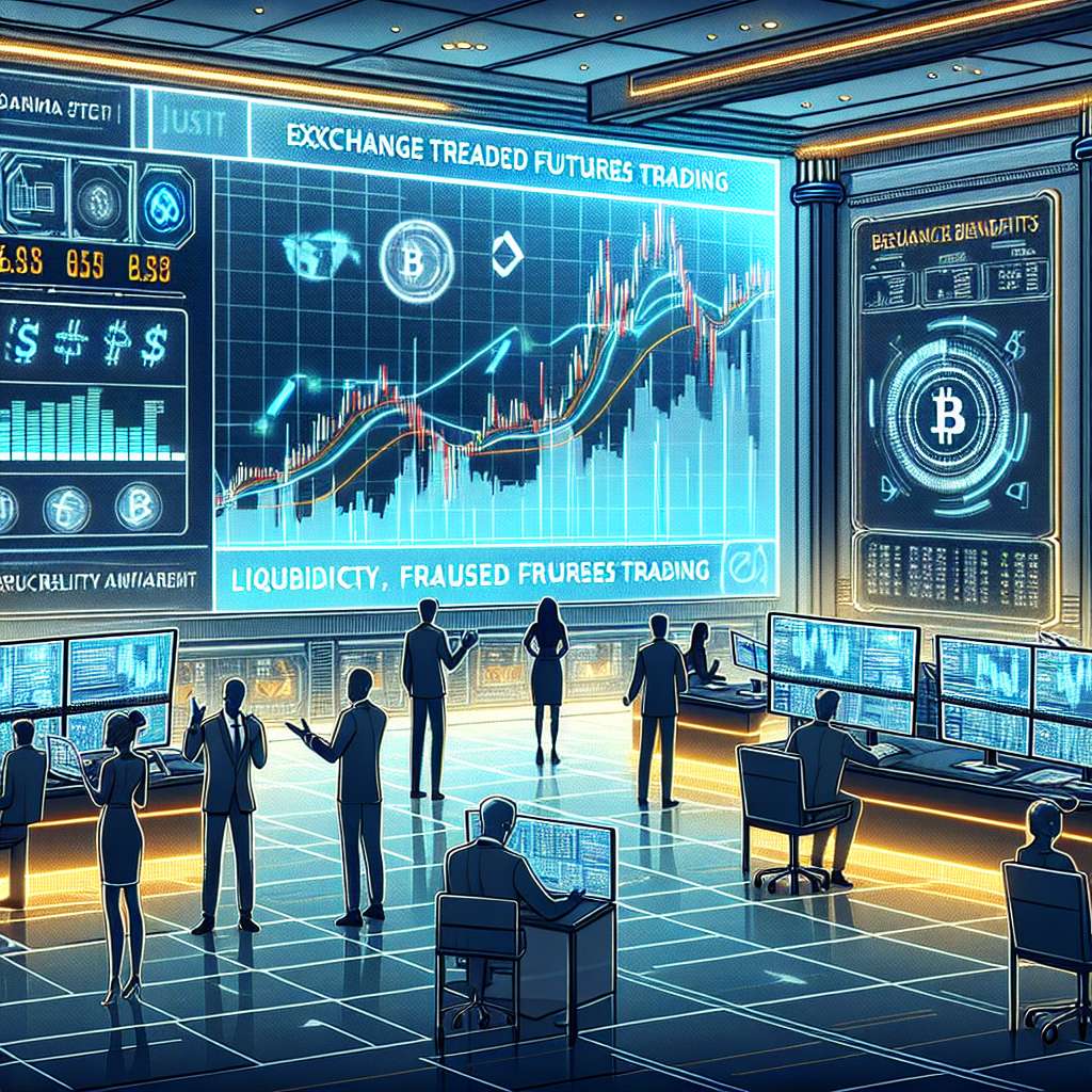 What are the benefits of trading exchange traded futures in the cryptocurrency market?