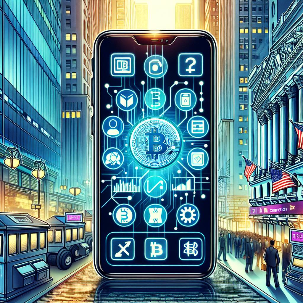 What are some popular mobile apps for buying and selling cryptocurrencies?