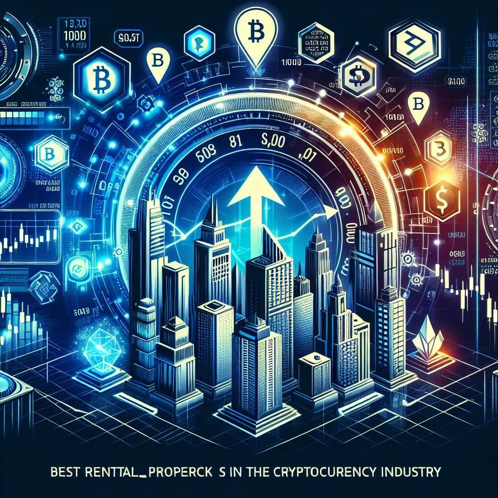 What are the best rental property stocks in the cryptocurrency industry?