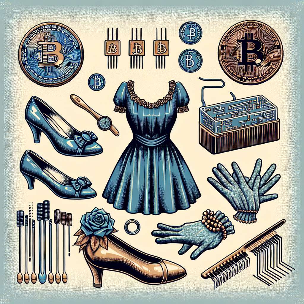 Looking for budget-friendly pin-up fashion items with cryptocurrency motifs, any suggestions?