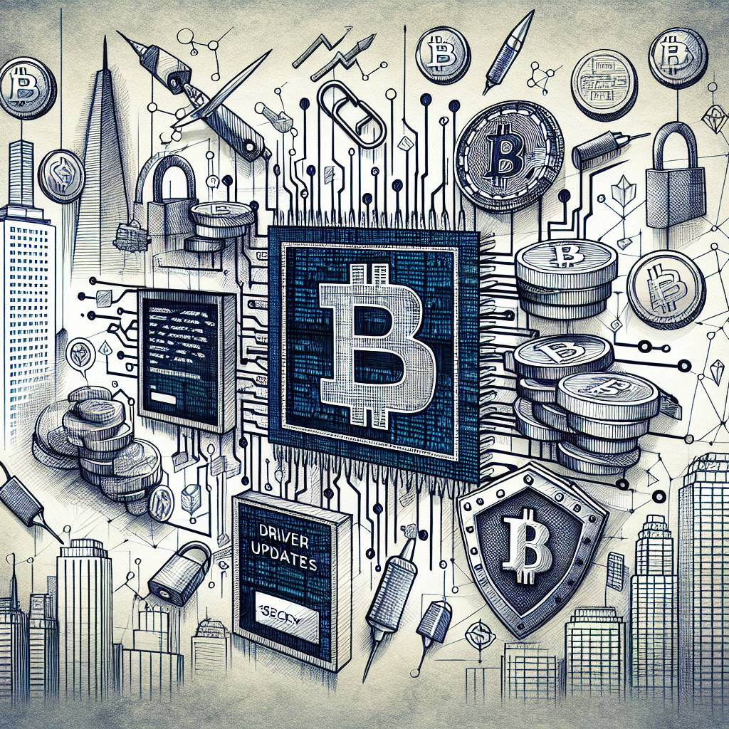 How can updating the motherboard BIOS improve the security of cryptocurrency wallets?