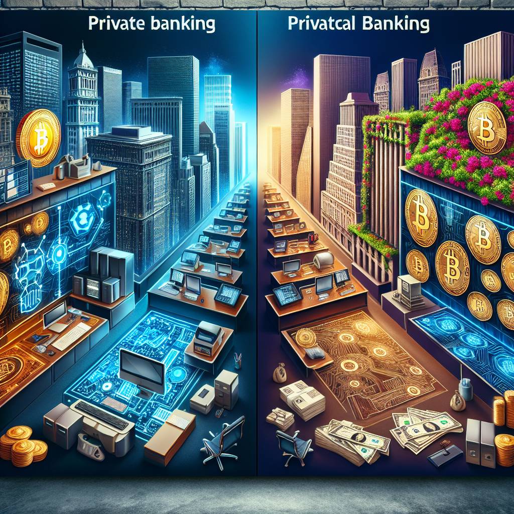 How do the fees for private banking in the cryptocurrency sector compare to those of JP Morgan?