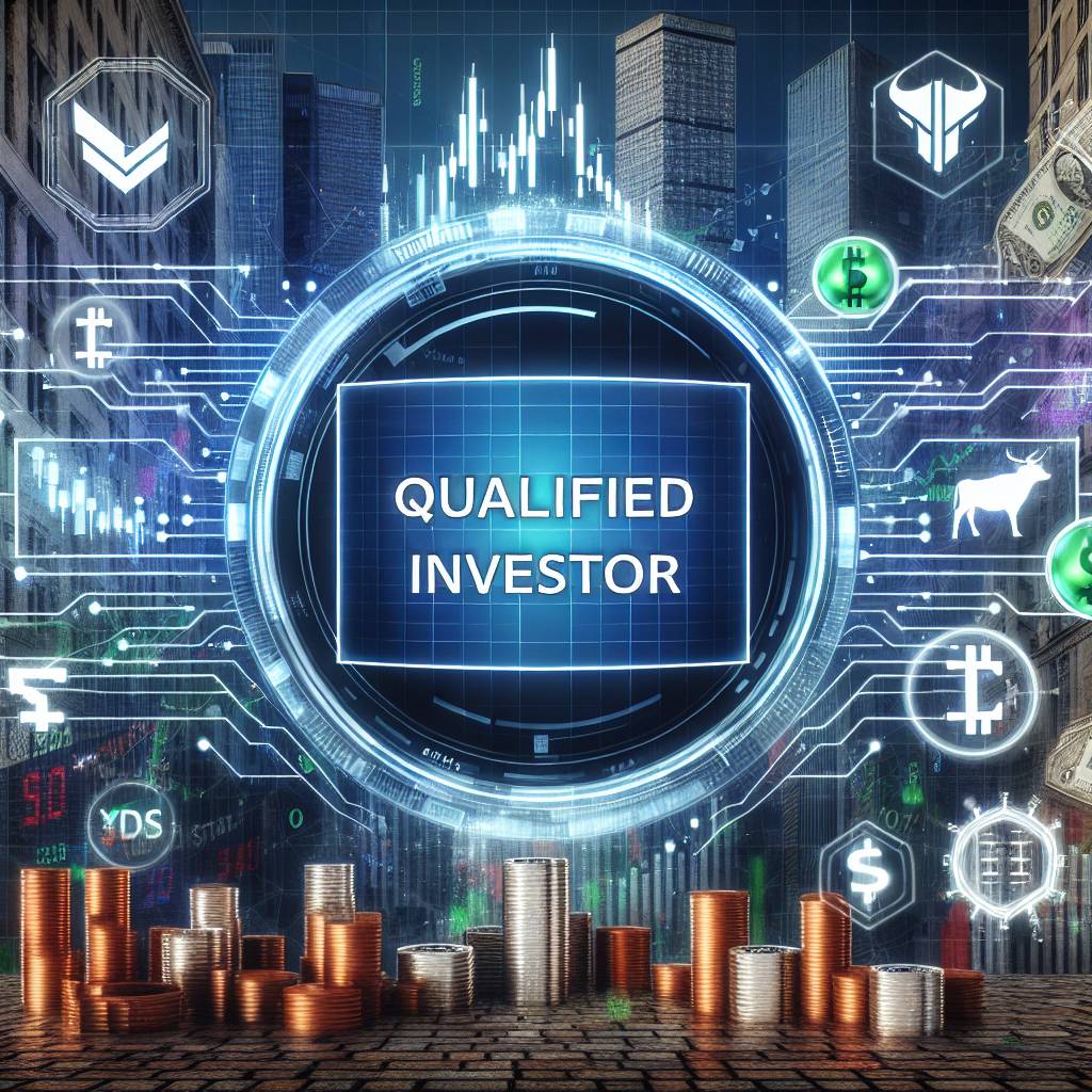 What is the qualified investor definition in the context of cryptocurrency investments?
