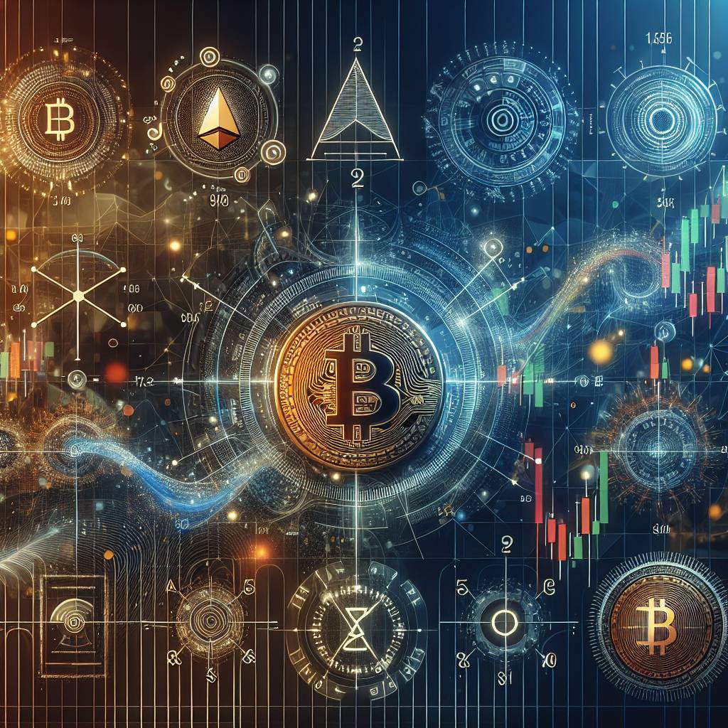 Which cryptocurrencies have shown a correlation with Fibonacci extension numbers?