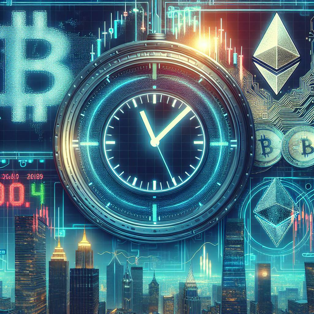 What is the closing time of cryptocurrency markets?