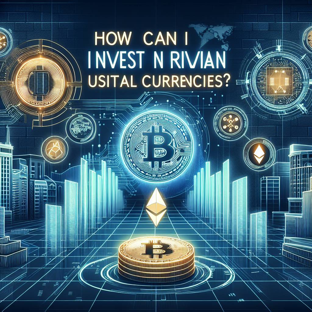 How can I invest in digital currencies such as Rivian and Polestar?