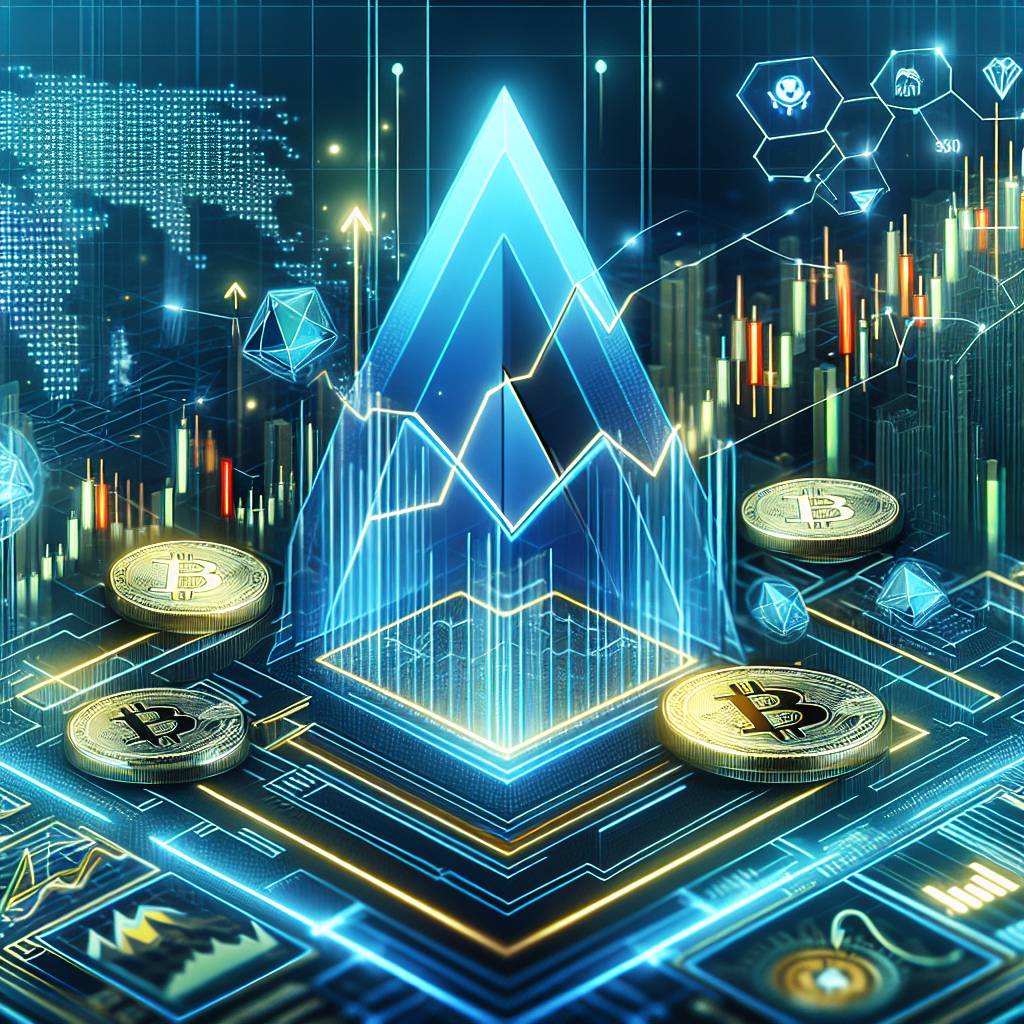How can the ascending triangle pattern and the rising wedge be used to predict price movements in the cryptocurrency market?