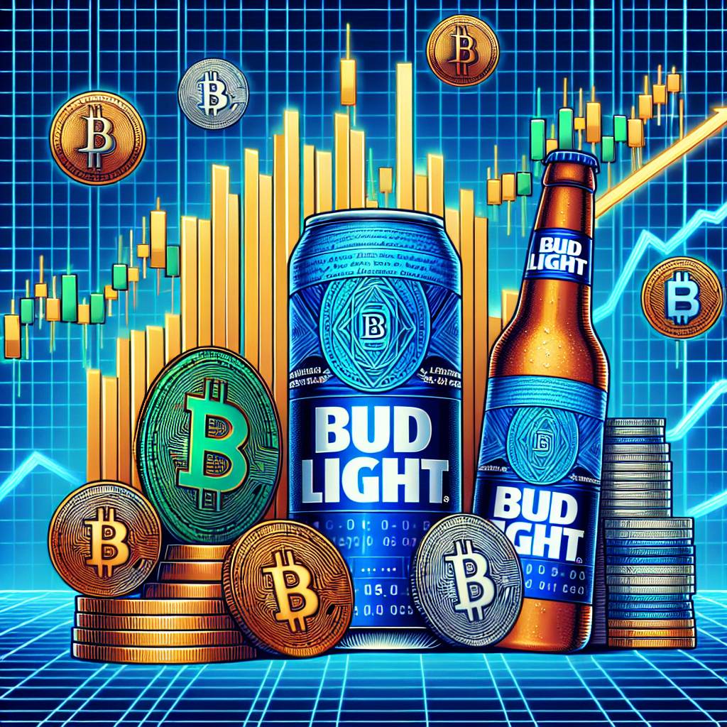 How does Bud Light's stock value compare to other popular cryptocurrencies?
