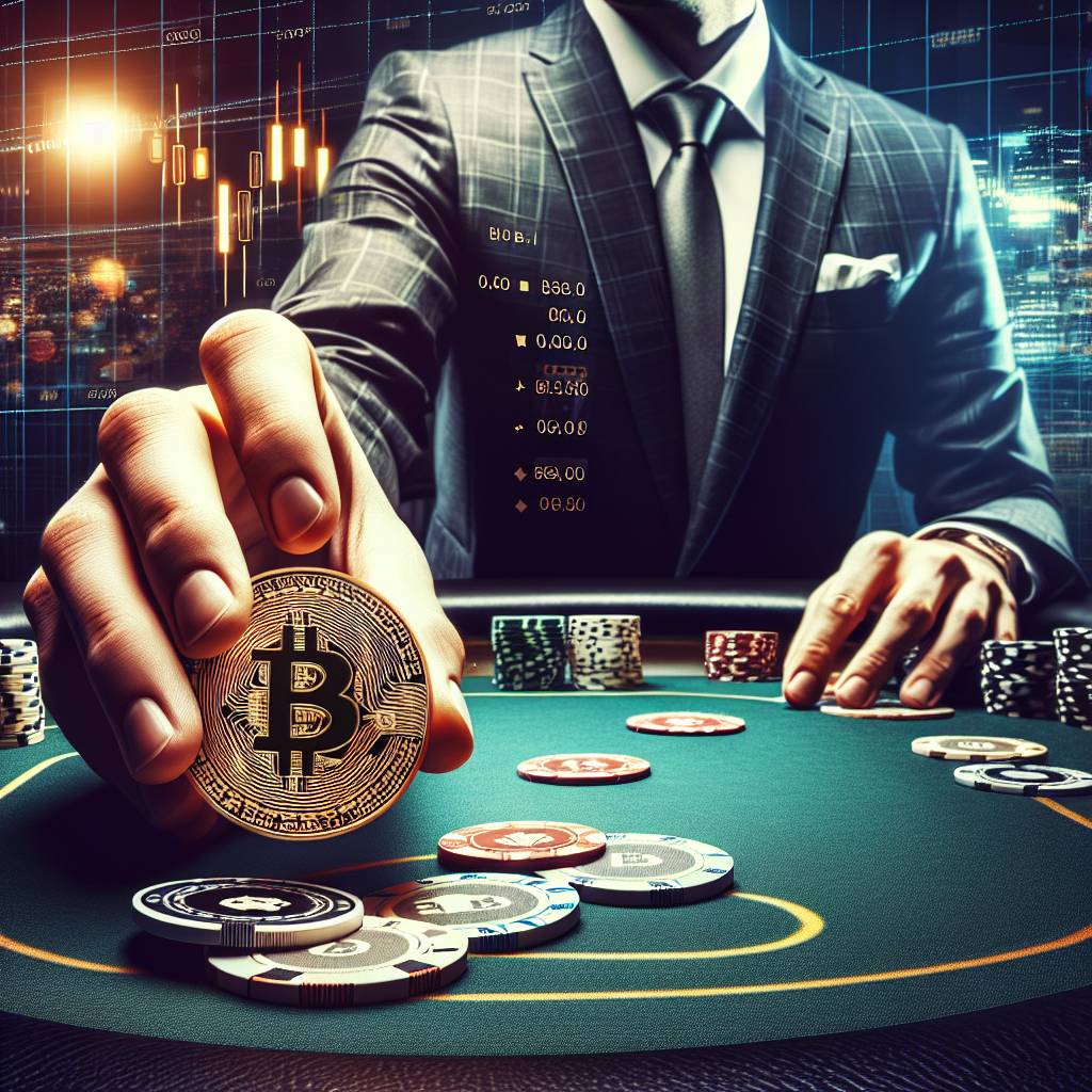 How can I use my Bitcoin to win at poker Texas Hold'em?