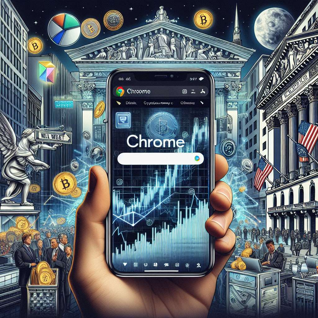 How can I integrate Chrome with a cryptocurrency exchange on my iPhone?