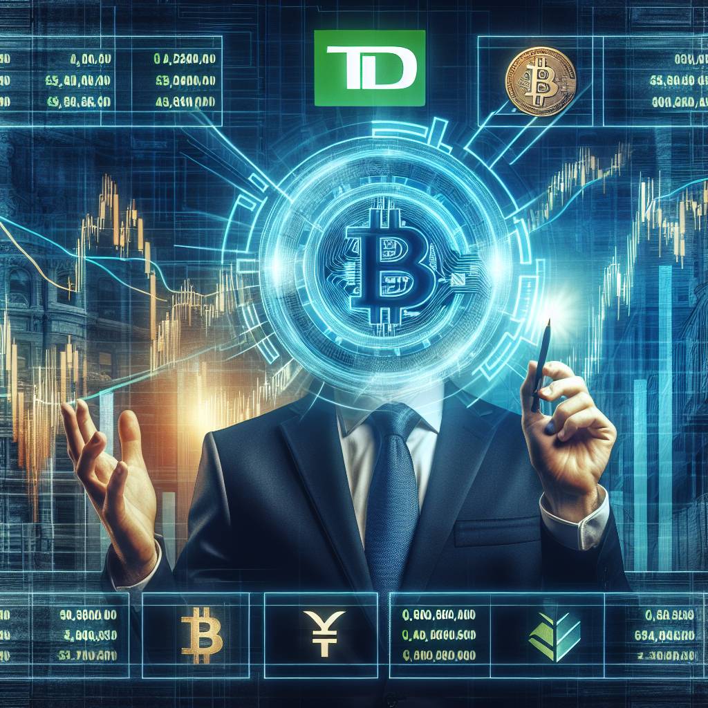 How does TD Ameritrade's custodial account work with digital currencies?