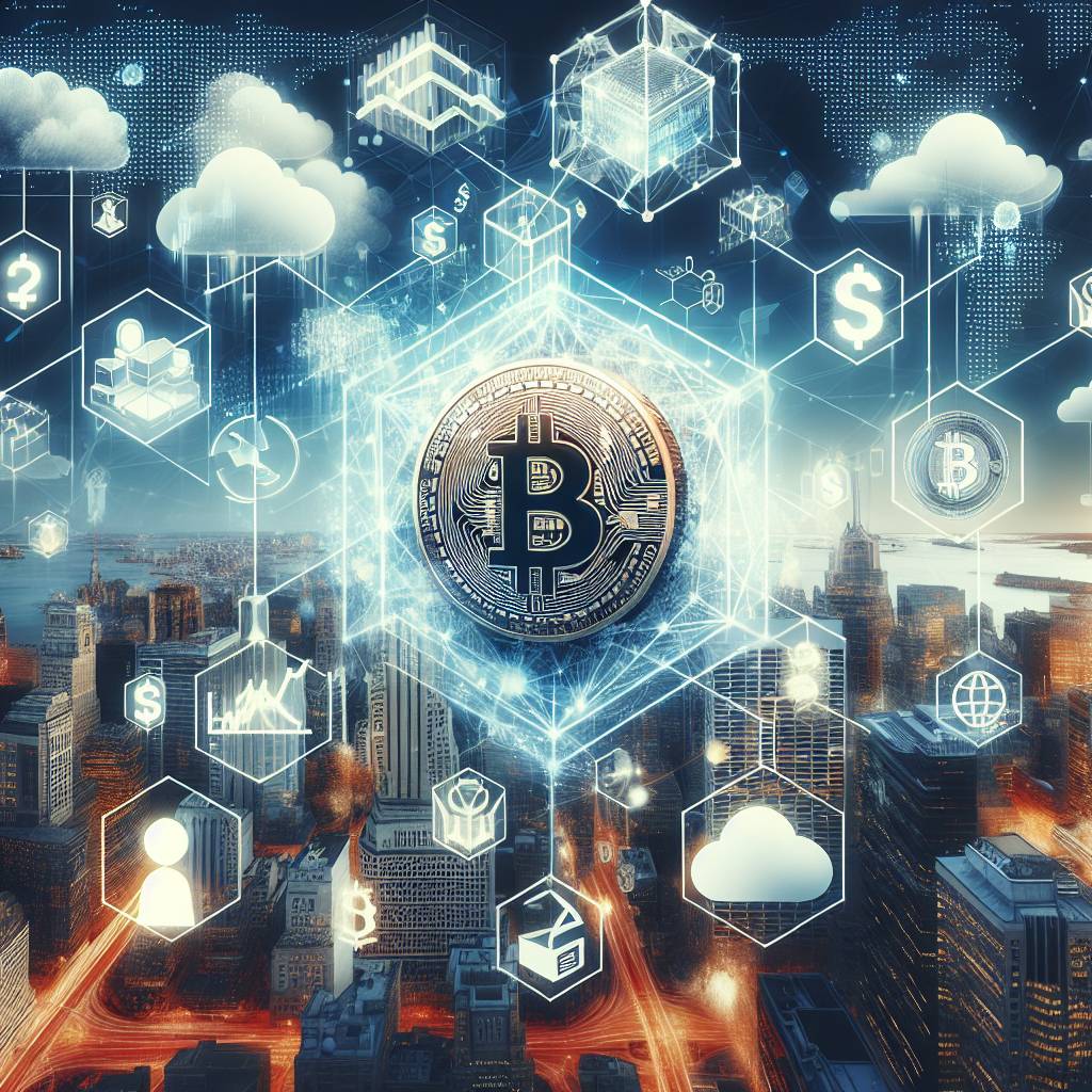 How does blockchain technology improve the efficiency of cryptocurrency transactions?