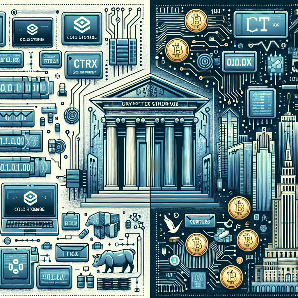 What are the differences between FTX cold storage and other cryptocurrency storage methods?