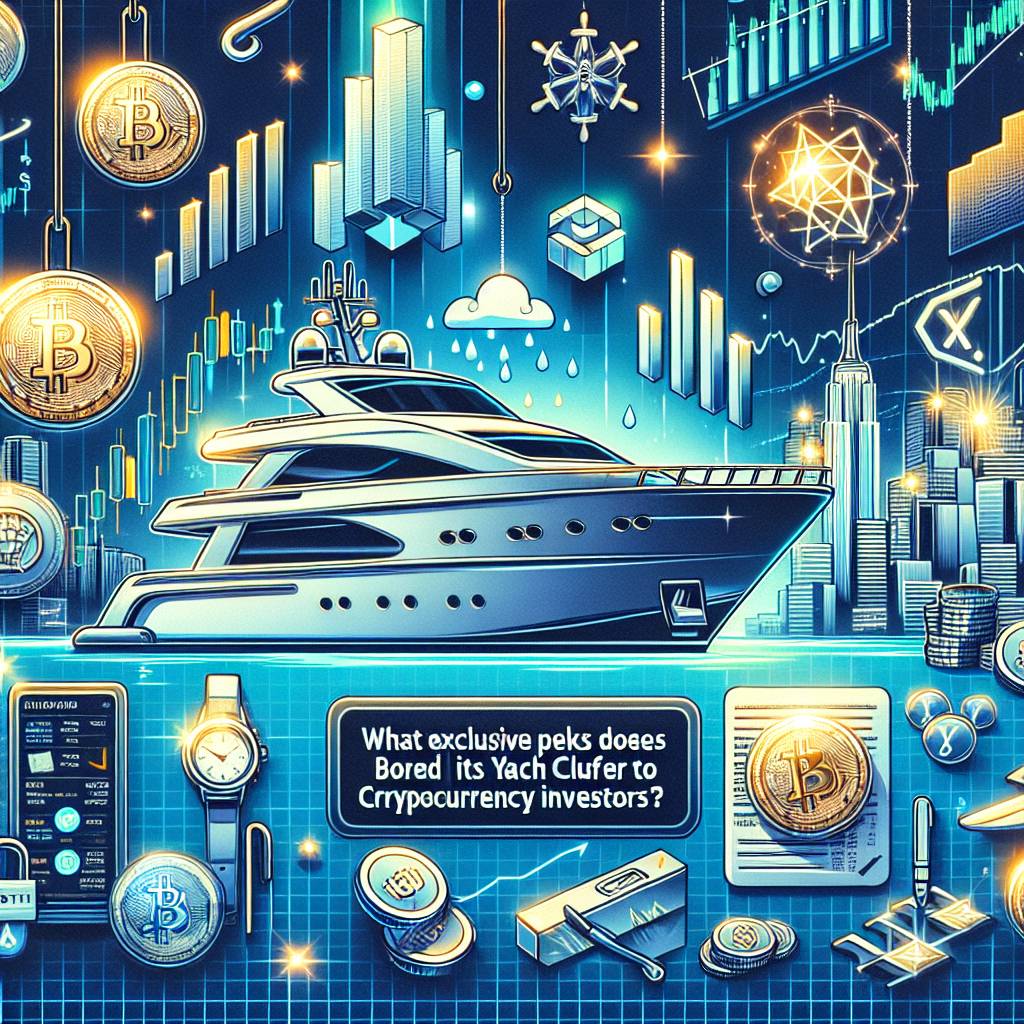 What exclusive perks does the Bored Bits Yacht Club offer to cryptocurrency investors?