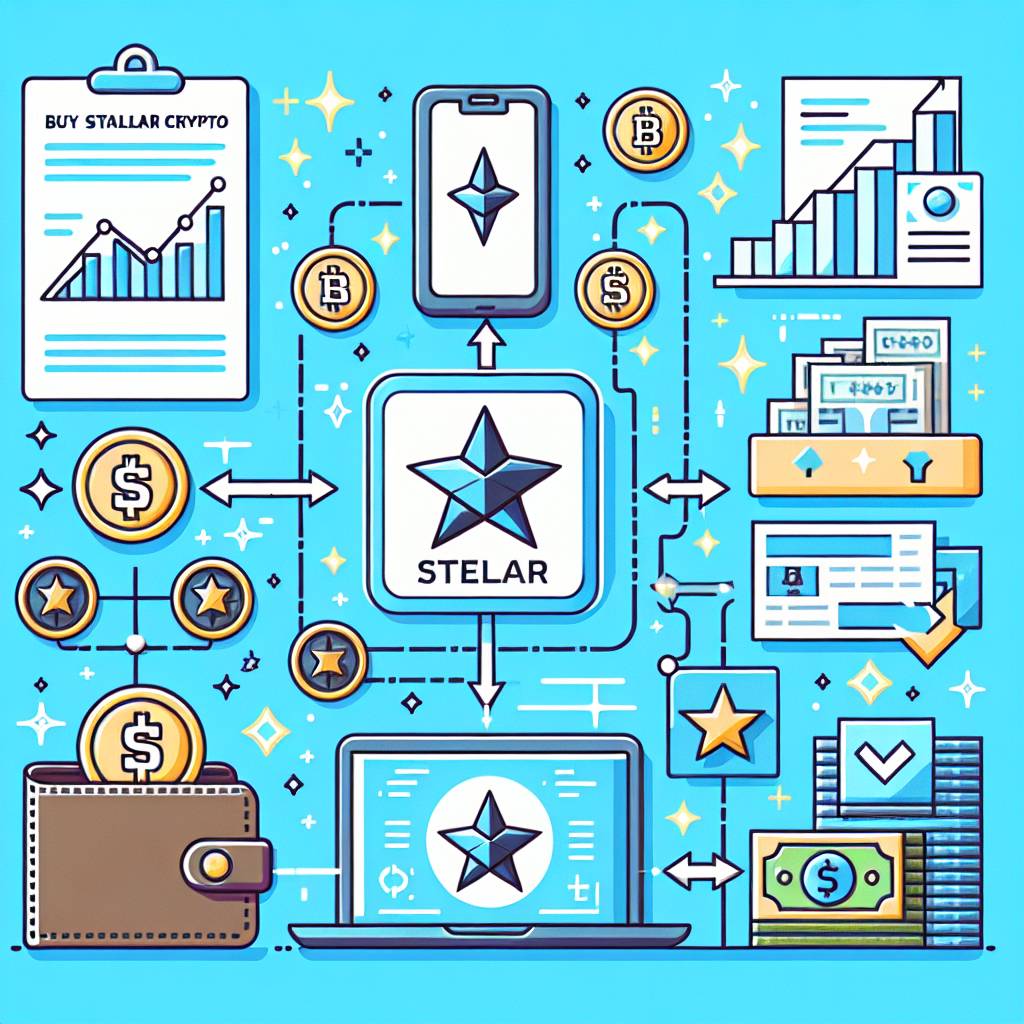 What are the steps to buy Stellar Lumens (XLM) on a cryptocurrency exchange?