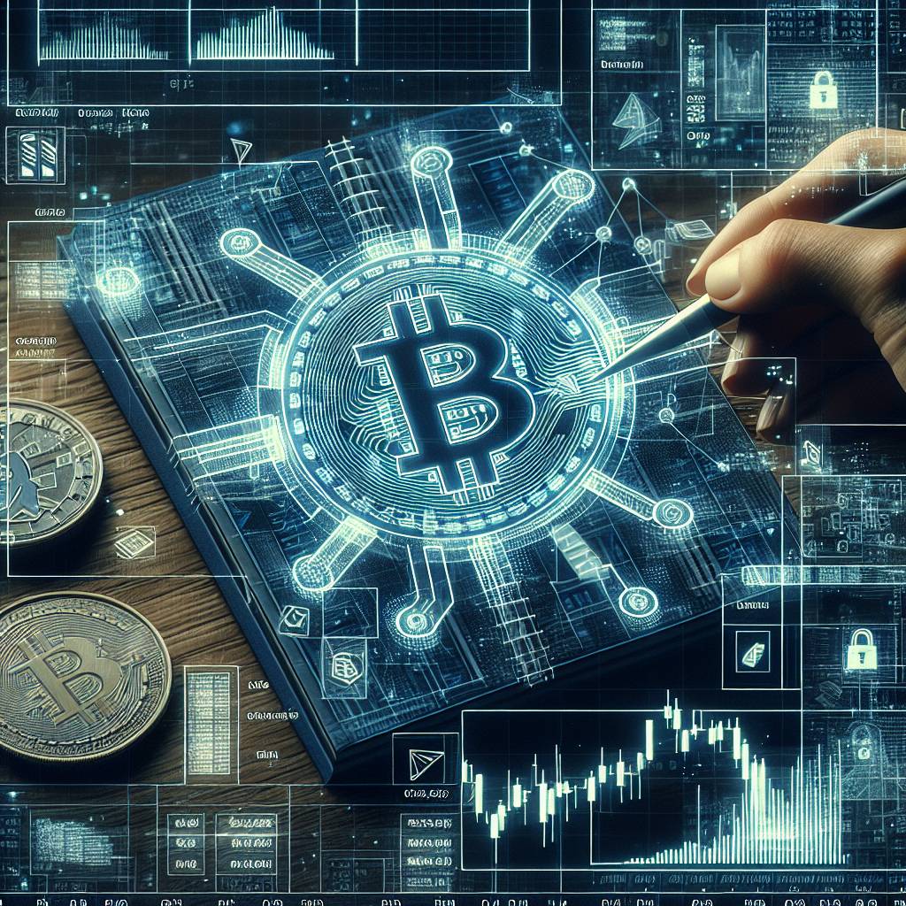 How does a digital ledger enable transparency and accountability in the cryptocurrency market?