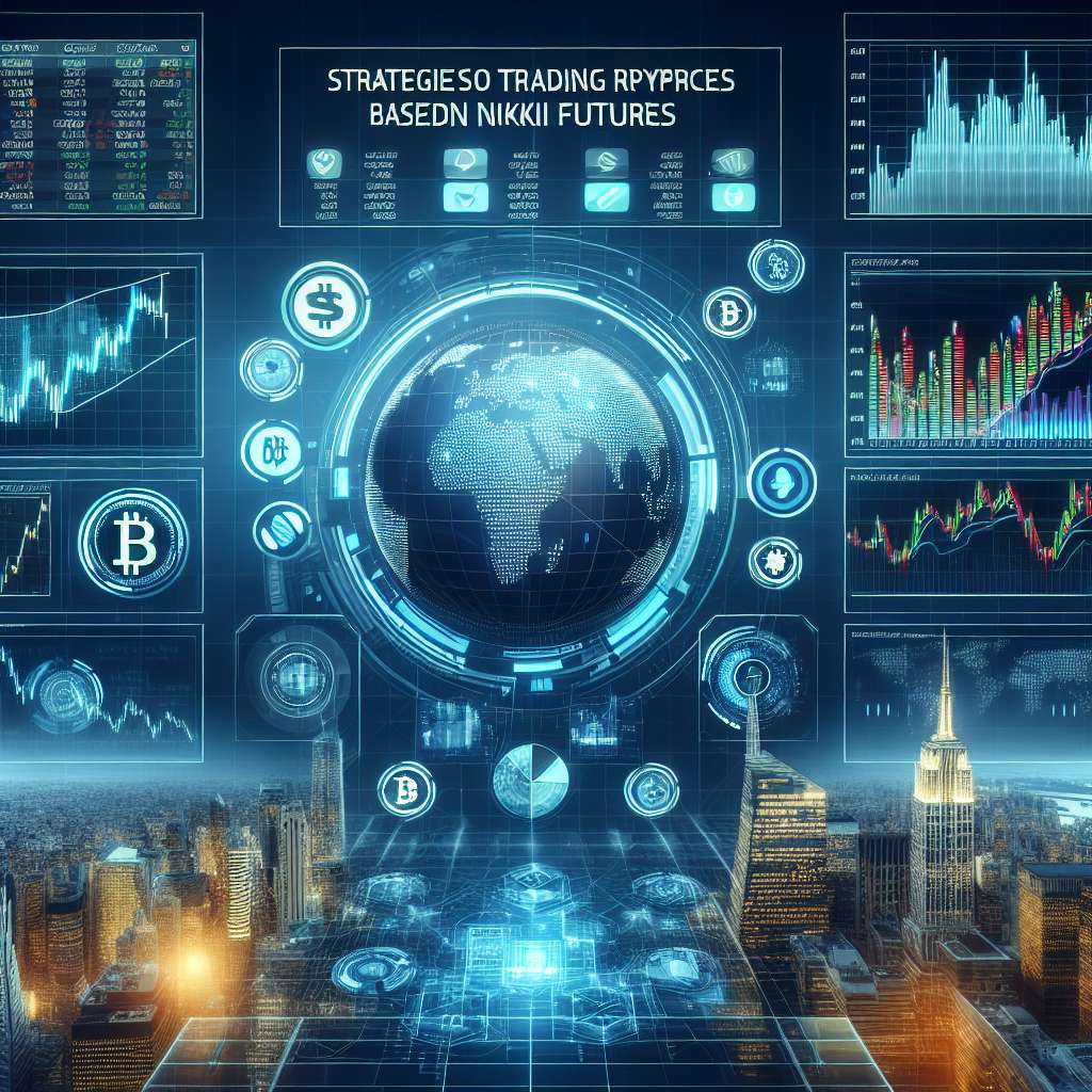 What strategies can be used to trade cryptocurrencies based on VIX ticker movements?