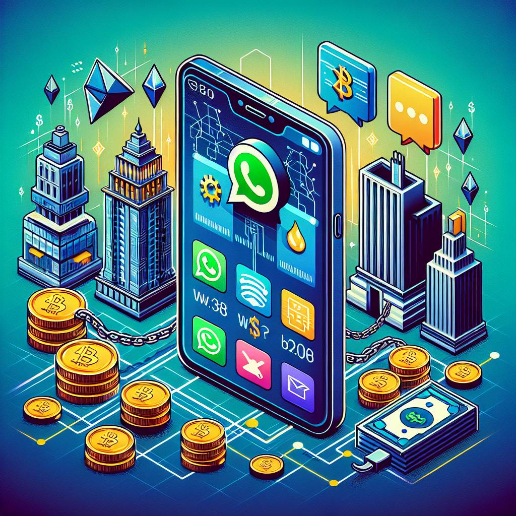 Are there any existing blockchain-based messaging apps similar to WhatsApp?