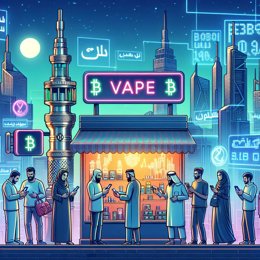How can vape shops in Lebanon accept cryptocurrency as a form of payment?