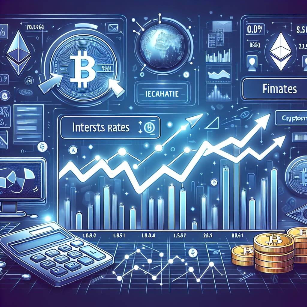 How do interest rates affect the sales of cryptocurrencies?