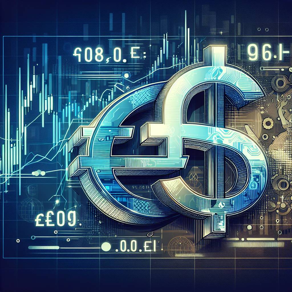 Is there a correlation between the dollar to euro trend and the price movements of popular cryptocurrencies?