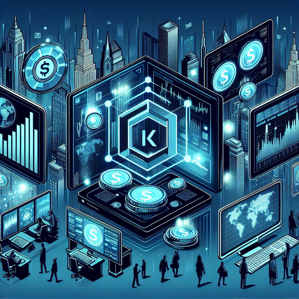 How does the Keyence logo contribute to the overall visual identity of a digital asset trading platform?