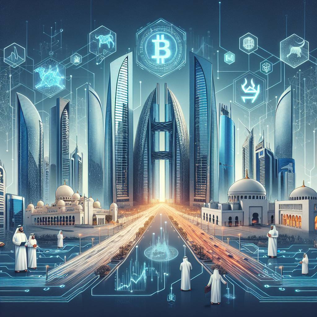 What are the advantages of using Abu Dhabi as a hub for the digital currency industry?