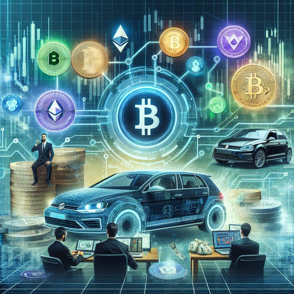 How can Volkswagen's new brand design benefit the cryptocurrency industry?