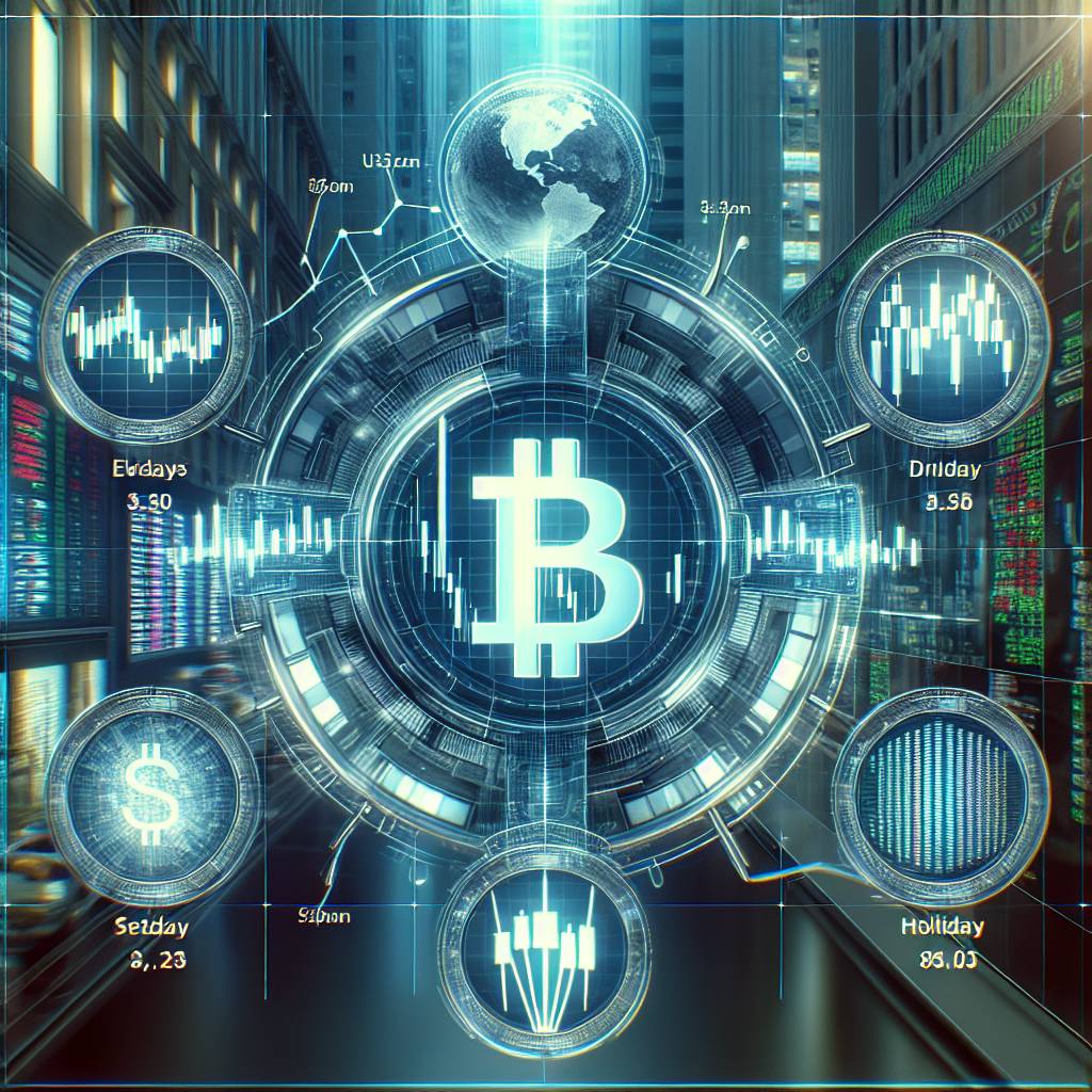 Are there any specific holidays when trading in digital currencies is suspended?