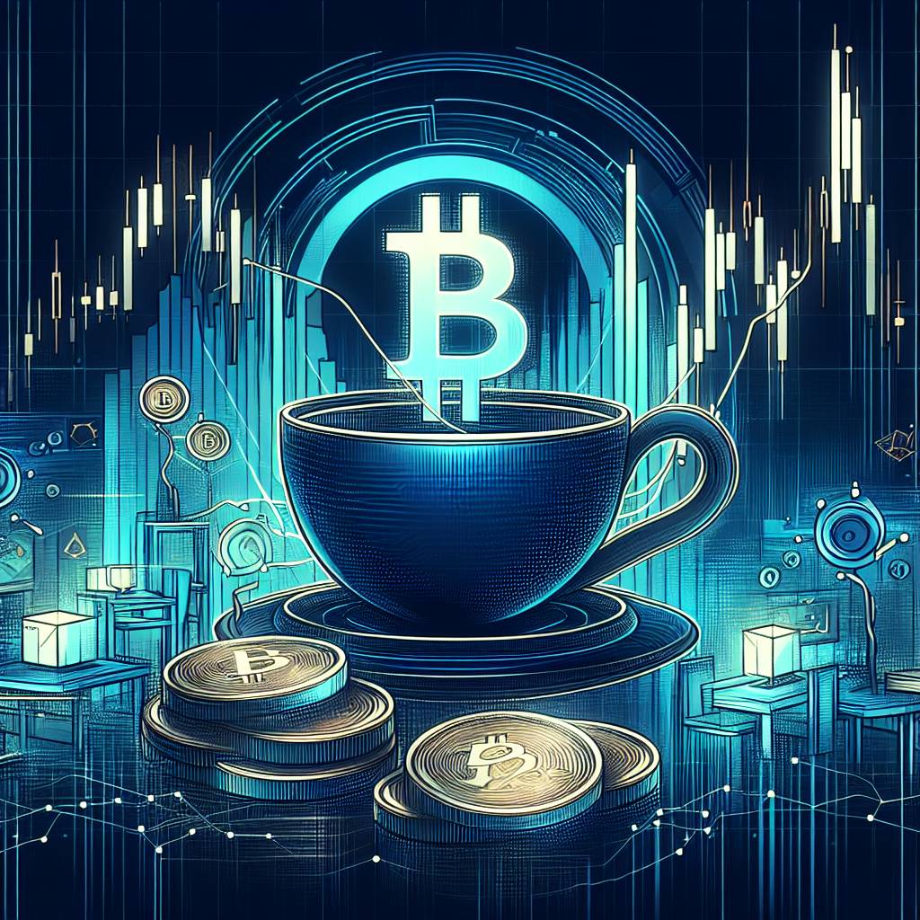 Can the double cup and handle pattern be used to predict future price movements in cryptocurrencies?