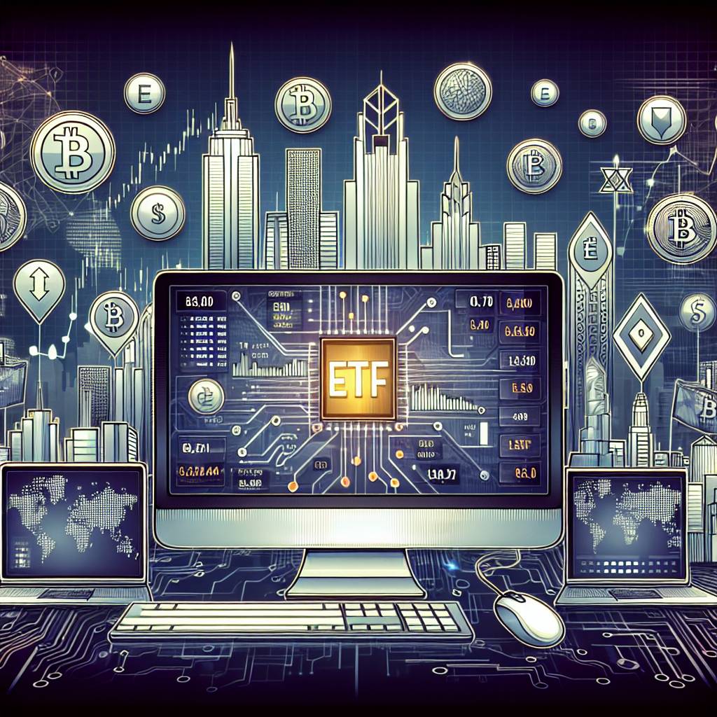 Which cryptocurrency exchanges offer the lowest commission fees for ETF trading?