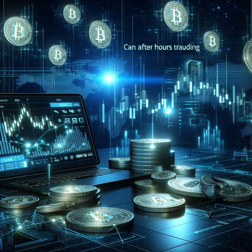 Can the after-hours trading of cryptocurrencies affect their overall market performance?