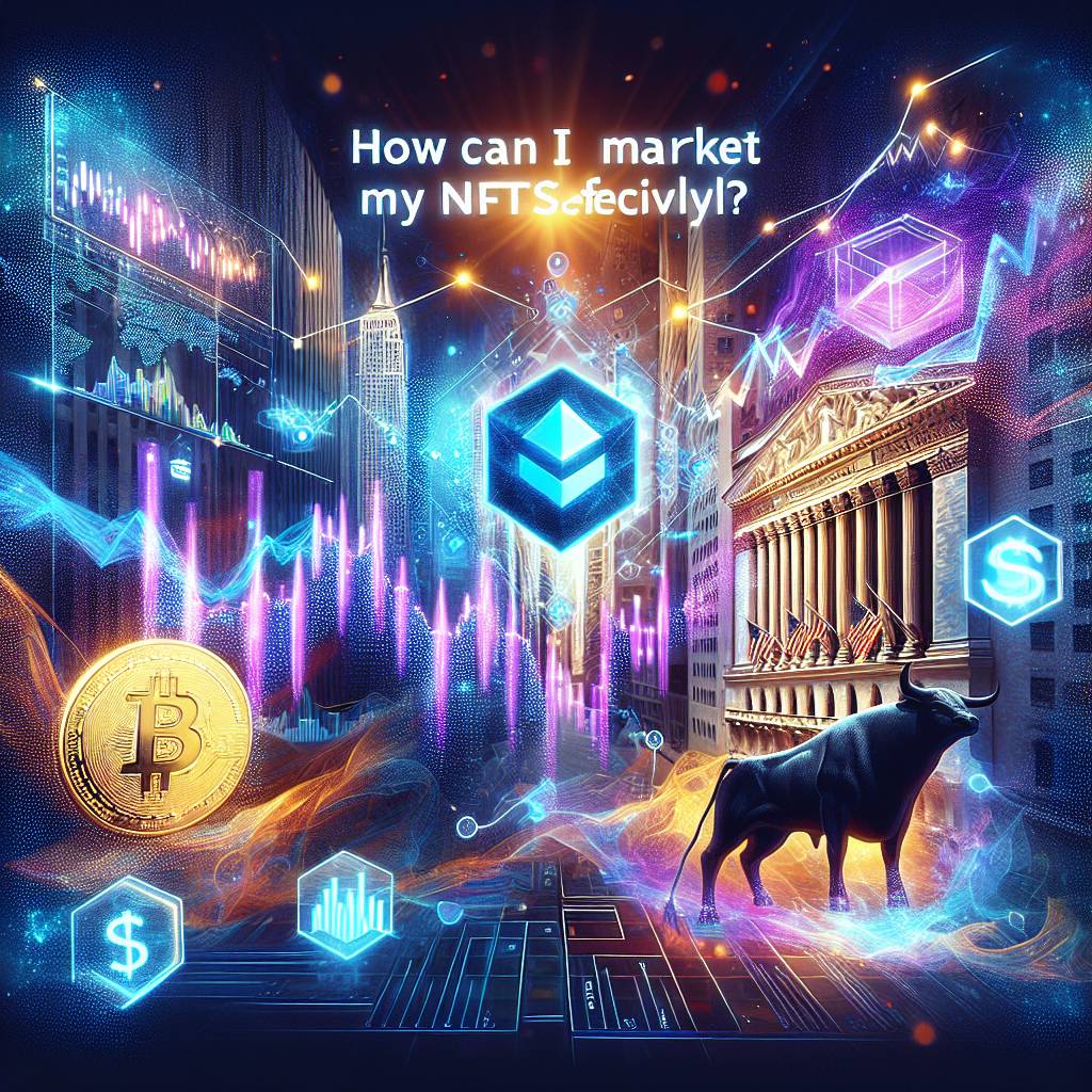 How can I effectively market my crypto art using NFTs?