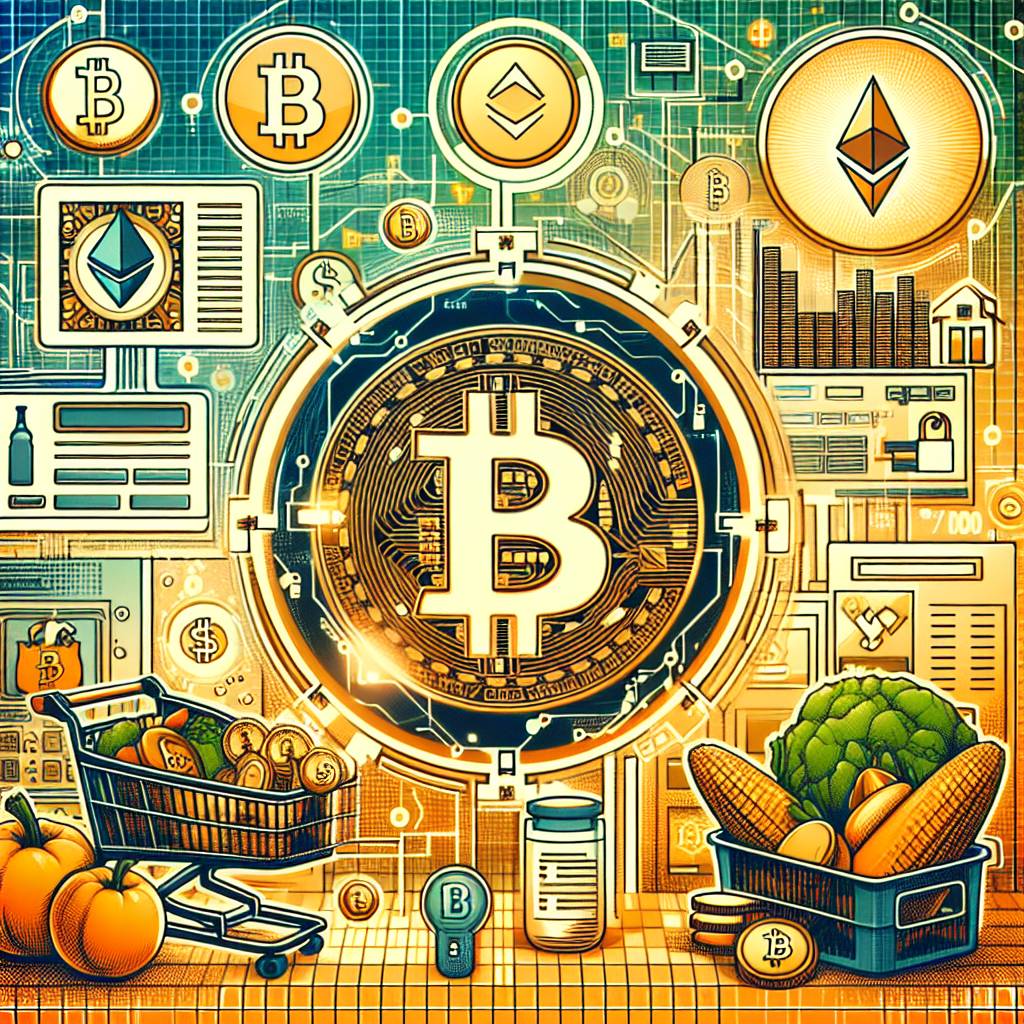 What are the advantages of using digital currencies like Bitcoin for grocery shopping at A&R?