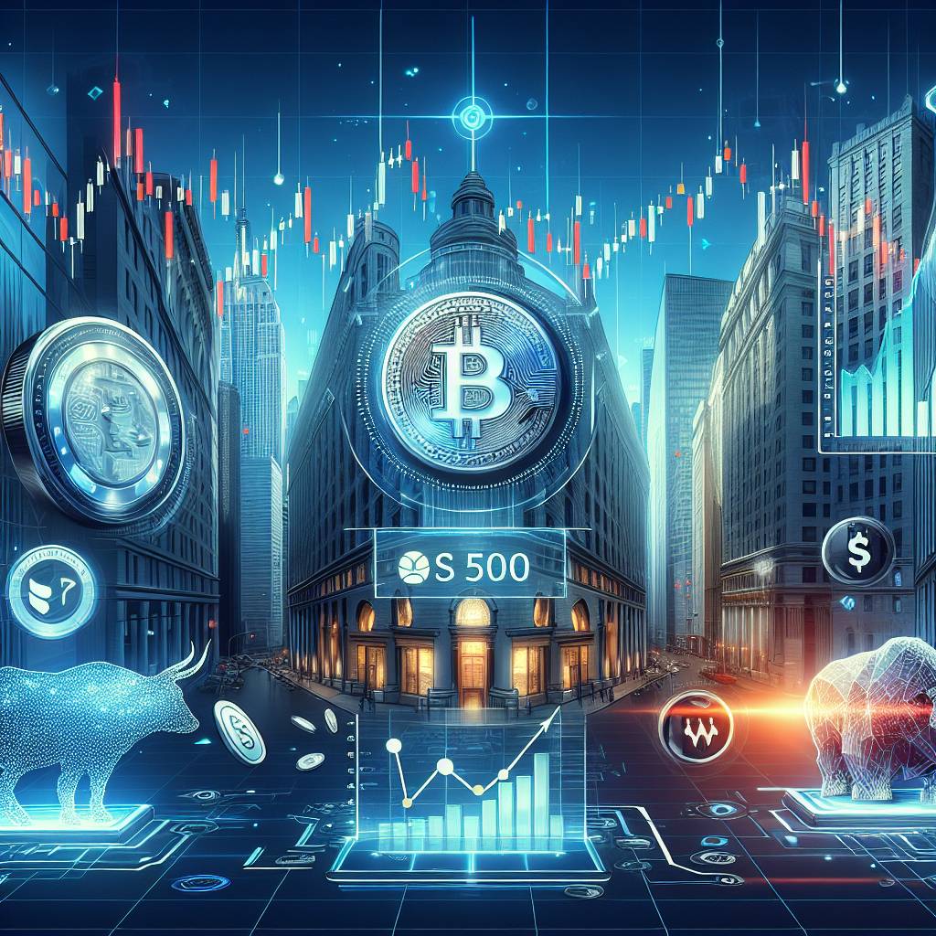 What are the advantages and disadvantages of using the S&P 500 chart versus the Bitcoin chart for investment analysis?