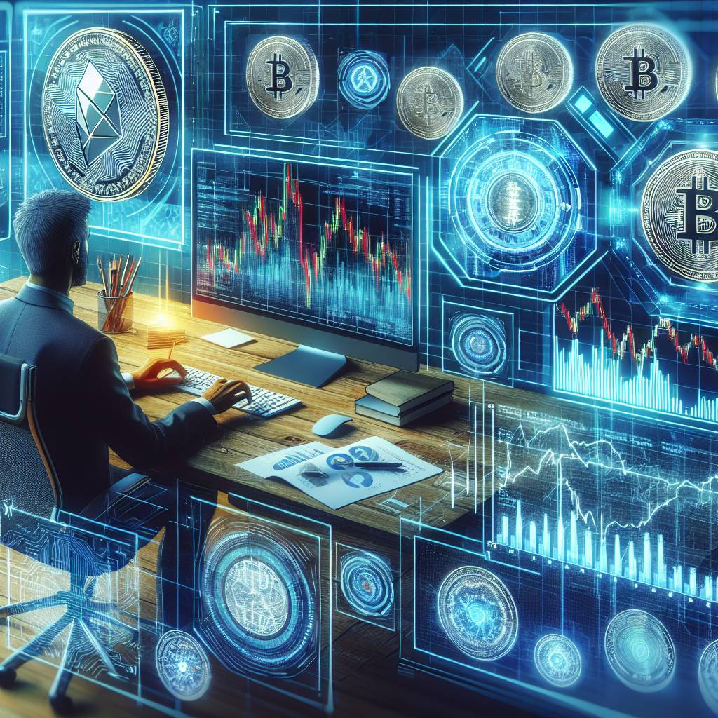 What are the most important indicators to look for in a finance chart when trading cryptocurrencies?