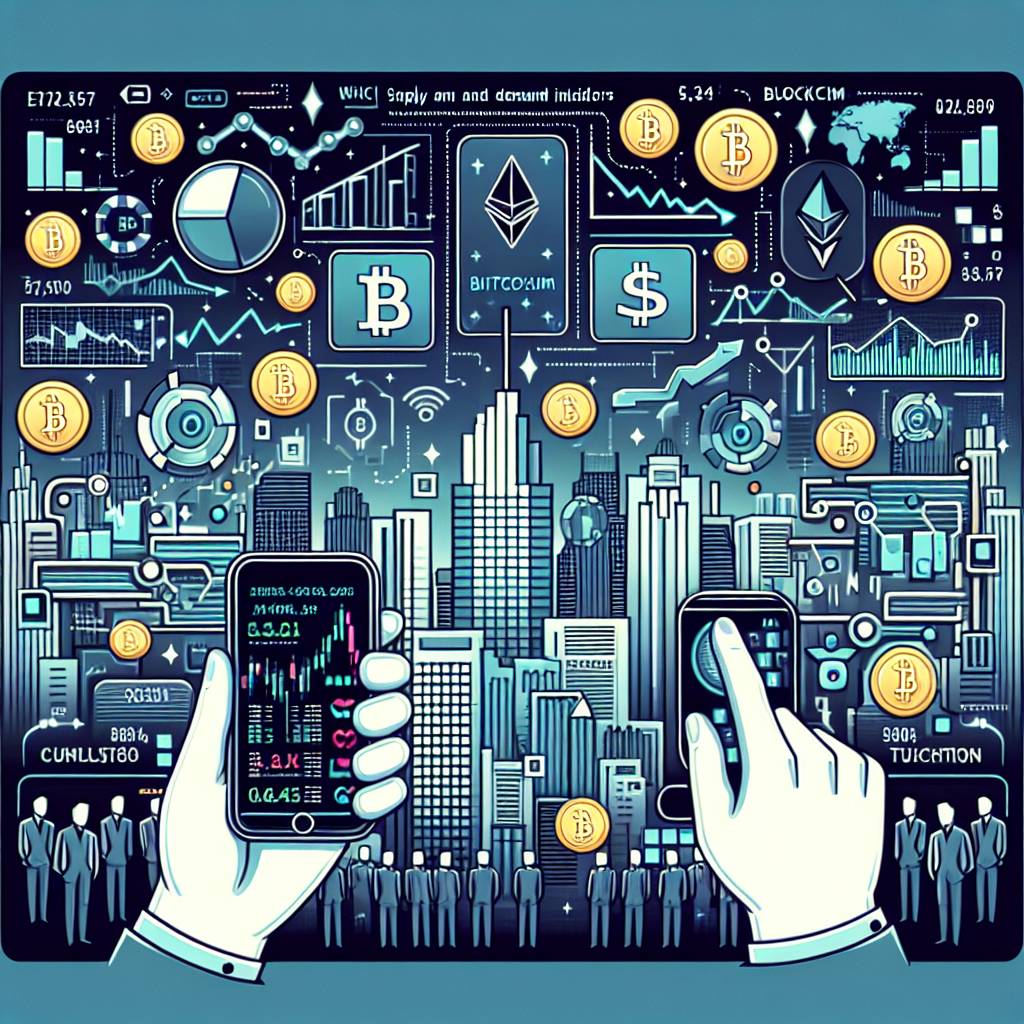 Which supply and demand indicator is considered the most accurate for analyzing cryptocurrency markets?