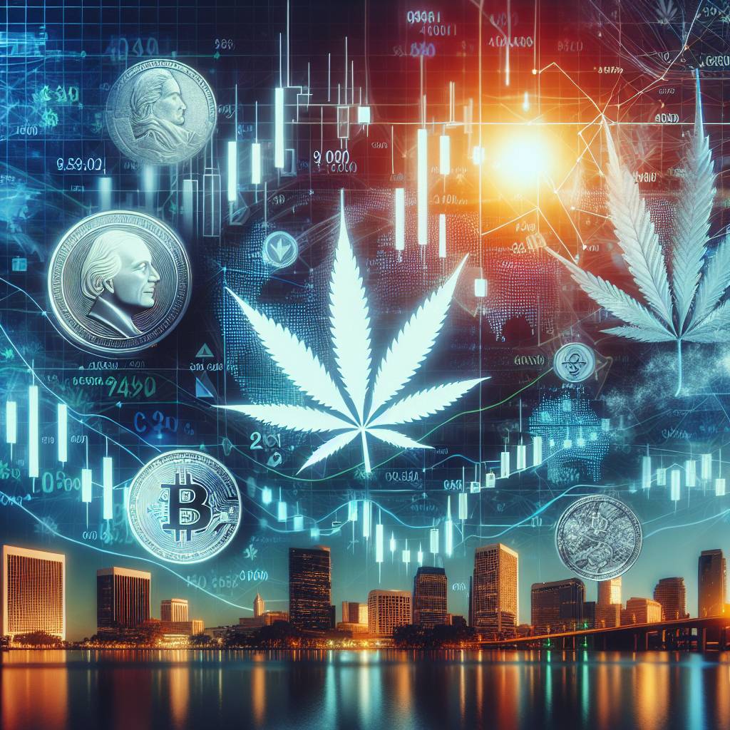Which medical marijuana stocks in Florida have seen the most growth in value due to cryptocurrency investments?