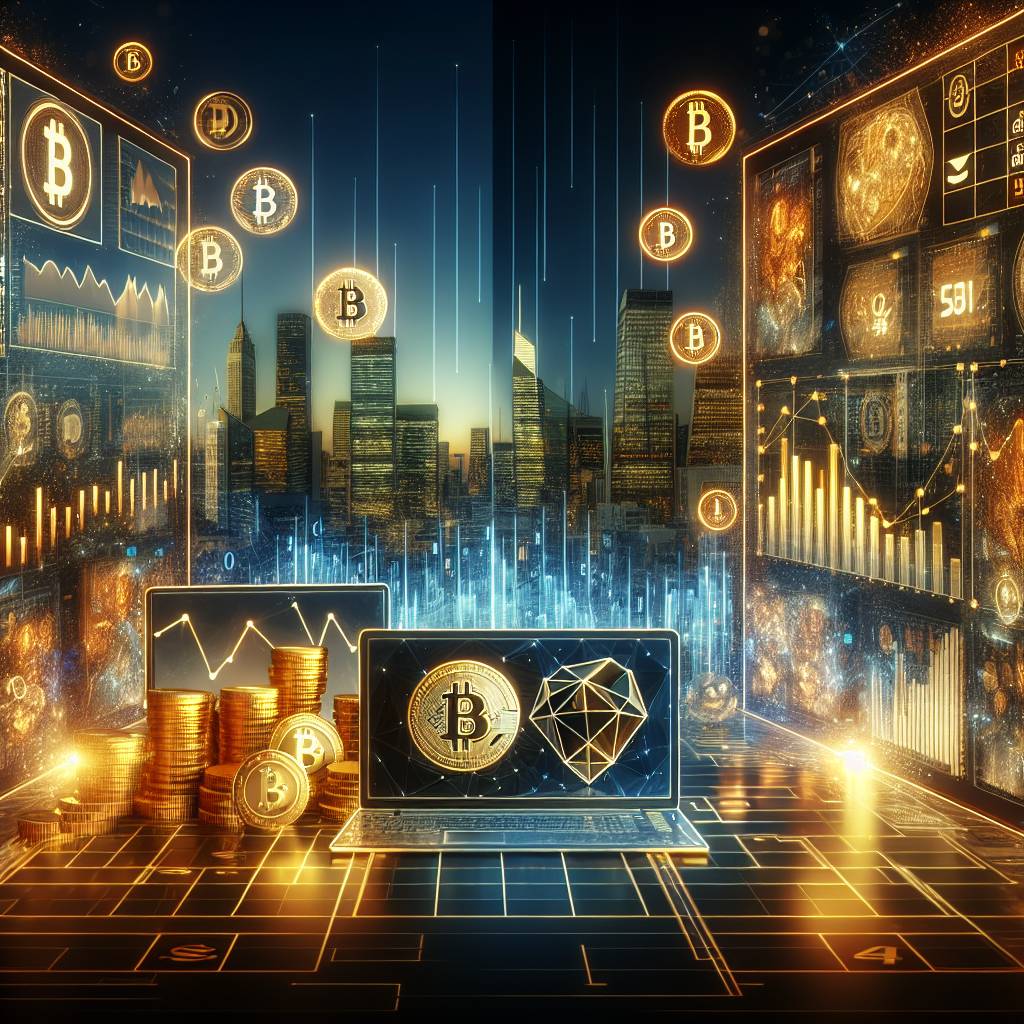 How do rising gold prices affect the value of digital currencies?