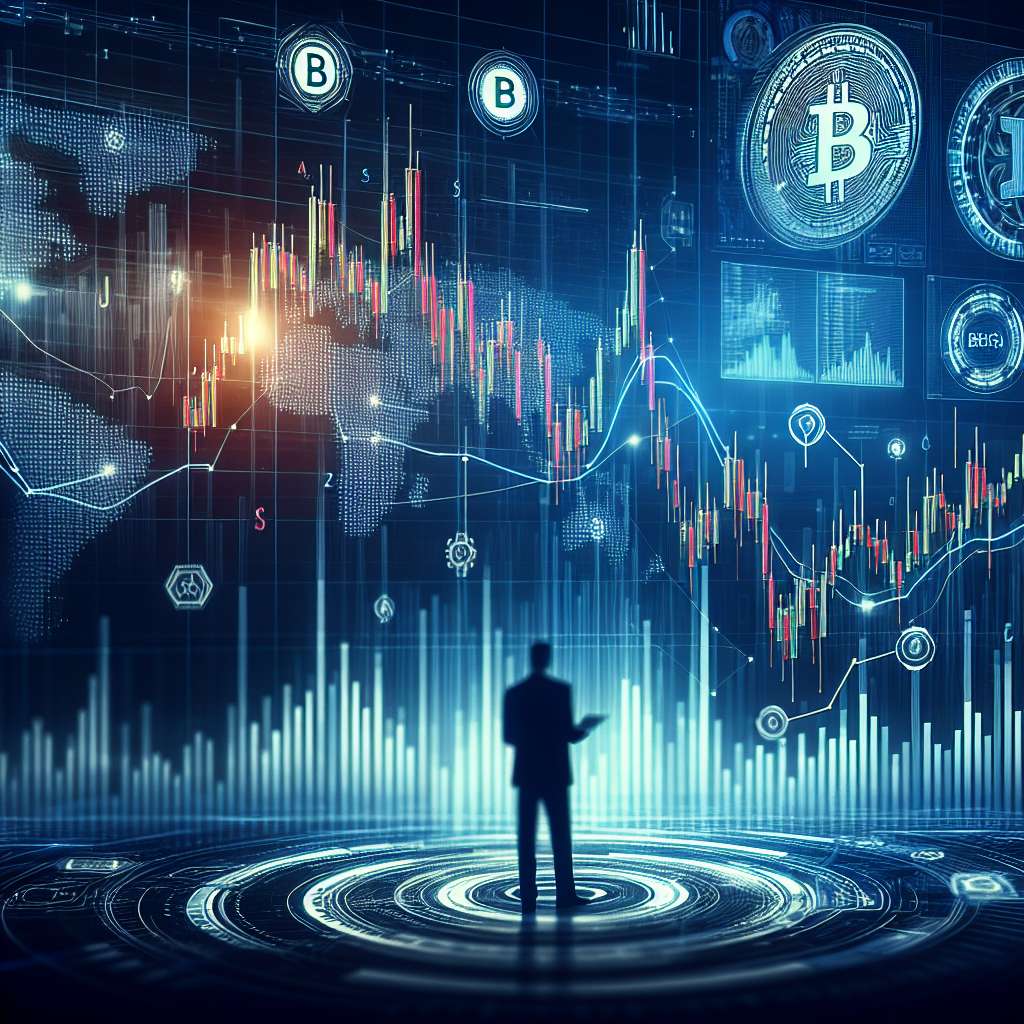 How does day trading cryptocurrencies involve analyzing chart patterns?