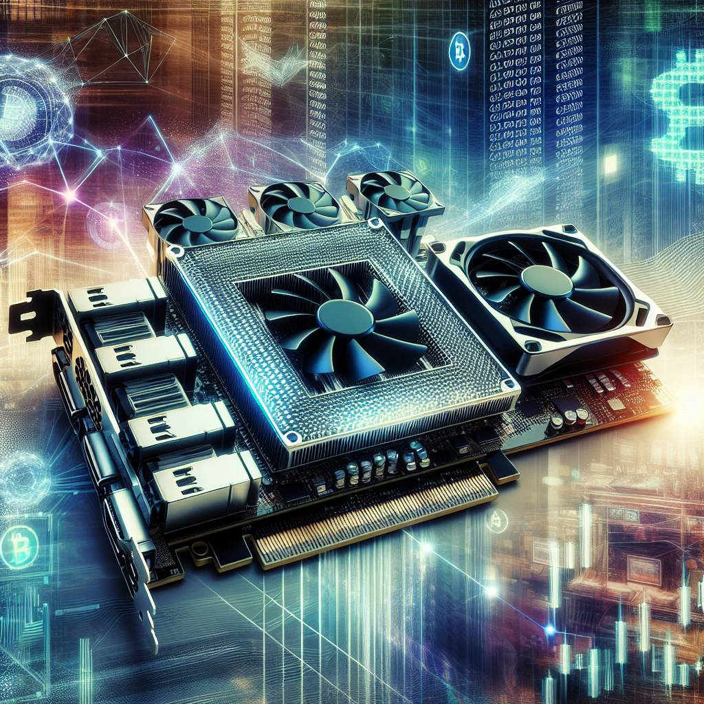 What are the recommended thermal solutions for cooling cryptocurrency mining GPUs?