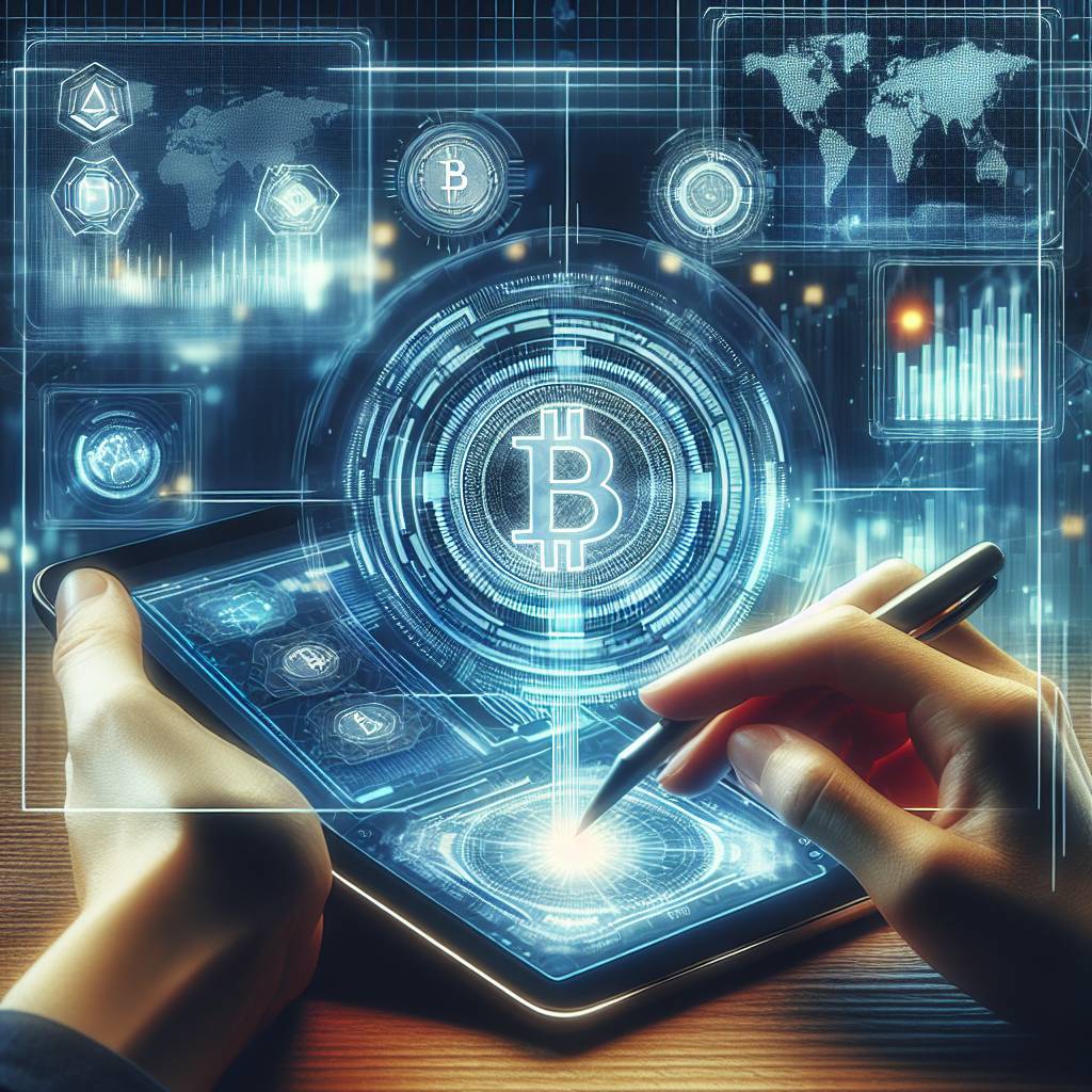 How can interactive charts help analyze cryptocurrency market trends?