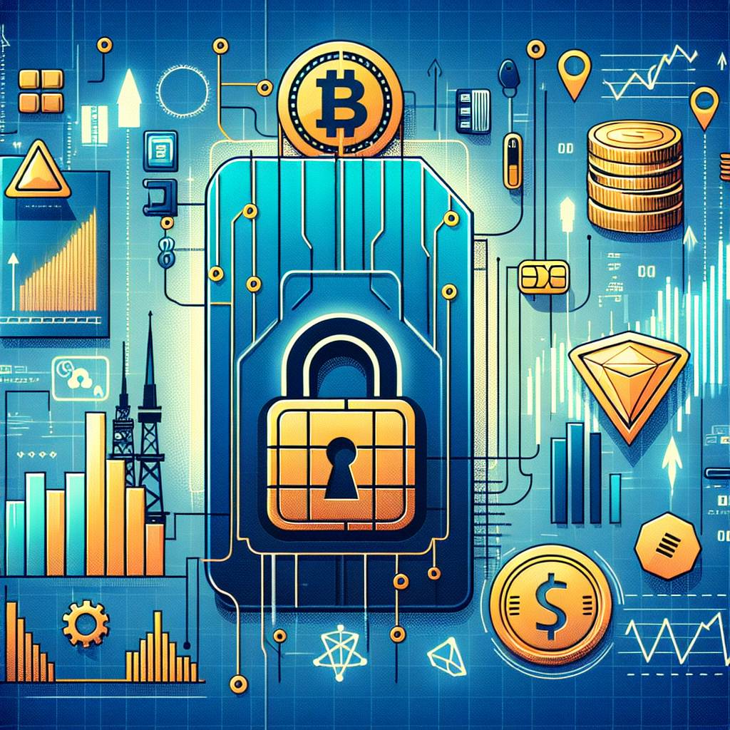 How to secure a SIM card for cryptocurrency transactions?