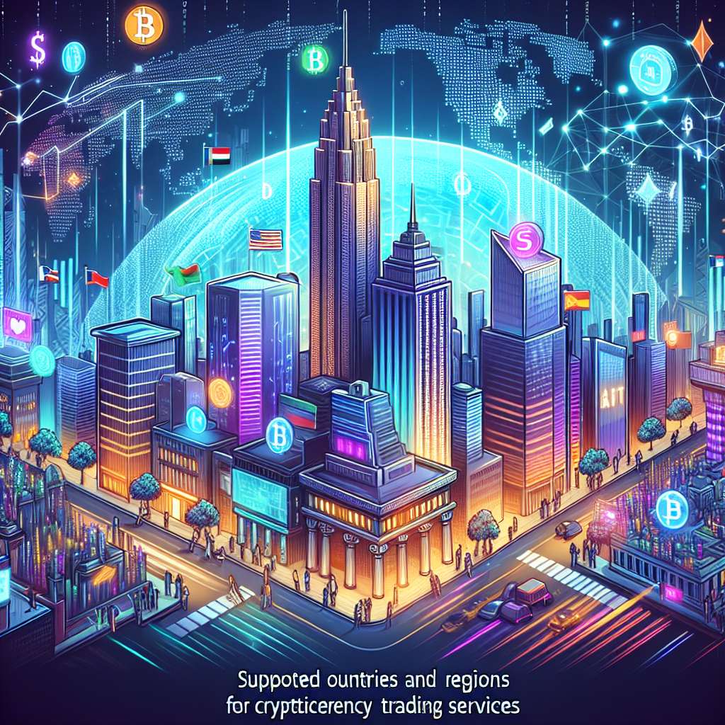 What are the supported countries and regions for KuCoin's cryptocurrency trading services?
