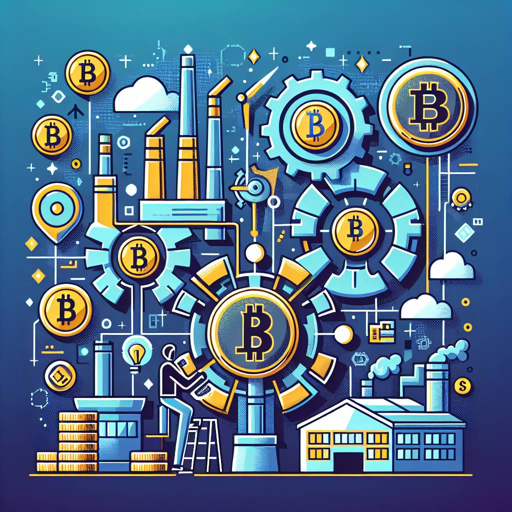 How to invest in cryptocurrencies using industrial assets?