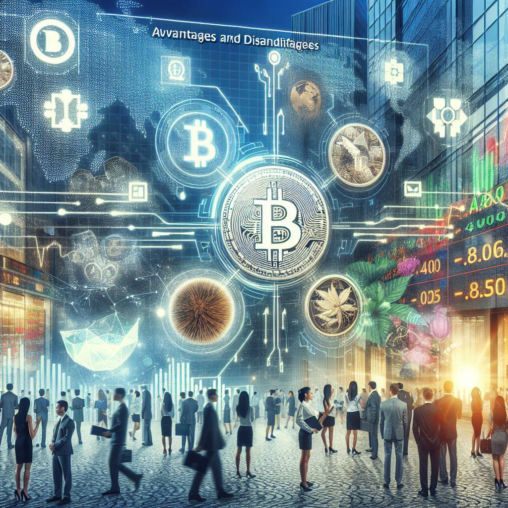 What are the advantages and disadvantages of cryptocurrencies?