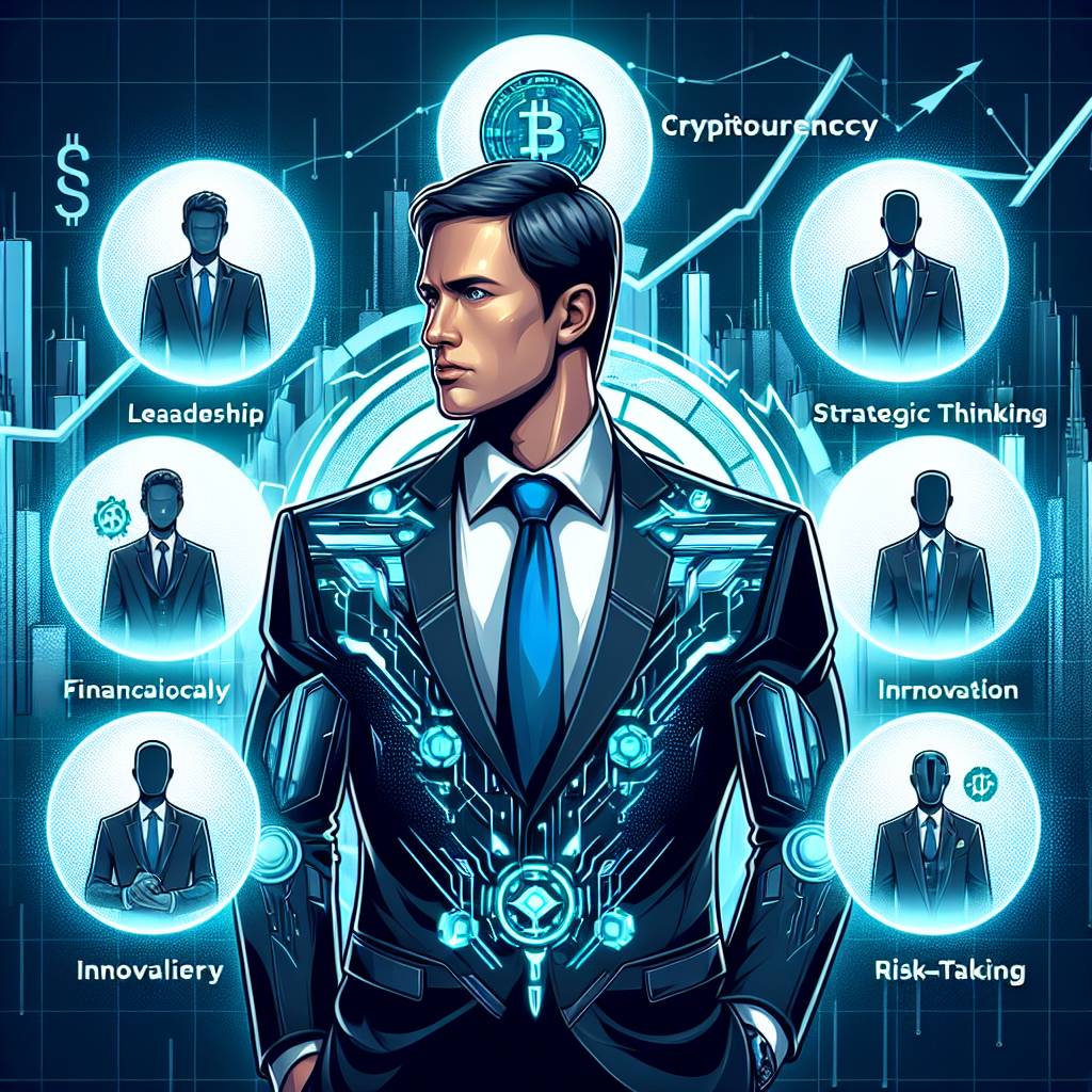 What qualities and skills are important for leadership roles in the cryptocurrency sector?